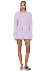 Layla French Terry Sweat Shorts - thumbnail 7