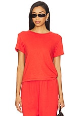 Recycle Cotton Slim Crew Tee