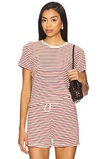 Loop Terry Stripe Tee