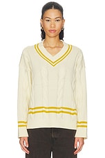 Cricket V Neck Sweater - thumbnail 5