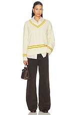 Cricket V Neck Sweater - thumbnail 8