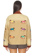 Lariat Horse Embroidered Work Jacket - thumbnail 8