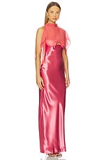 Suki Dress With Cape - thumbnail 6