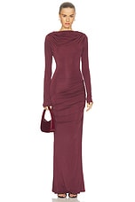 Draped Jersey Dress - thumbnail 4