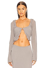 Product image of Paris Georgia Cropped Cardi Top. Click to view full details