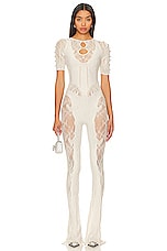 Delphine Jumpsuit Shapewear Short Sleeve Jumpsuit