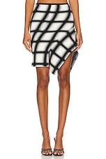Lizzo UV Reactive Mini Plaid Skirt