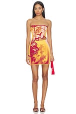 Alani Window Print Mini Skirt - thumbnail 8