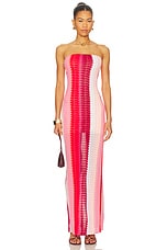 Jane Strapless Maxi Dress - thumbnail 4