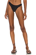 Product image of PQ x REVOLVE Basic Ruched Teeny Bikini Bottom. Click to view full details