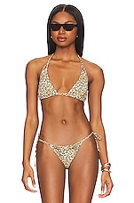 Product image of PQ Chain Triangle Bikini Top. Click to view full details