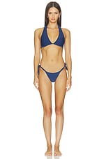 X Alice + Olivia Macrame Halter Bikini Top - thumbnail 7