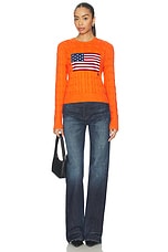 Cotton Crewneck Pullover Sweater - thumbnail 7