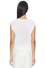 Cotton Short Sleeve Pullover Sweater - thumbnail 6