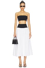 Midi A-line Skirt - thumbnail 8