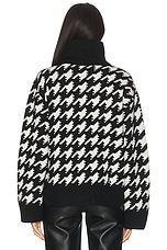 Chunky Houndstooth Sweater - thumbnail 6