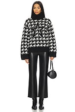 Chunky Houndstooth Sweater - thumbnail 7