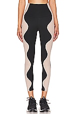 Port de Bras Wave Legging in Black & Shake | REVOLVE