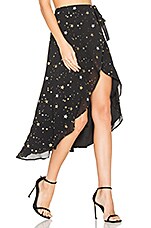Privacy Please Java Wrap Skirt in Black | REVOLVE