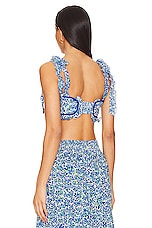 Cleo Top Blue Oasis - Poupette St Barth