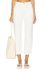 Cassie High Rise Crop Straight