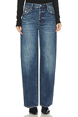 Tate High Rise Bowed Wide Jeans - thumbnail 4