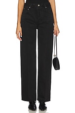 Tate High Rise Bowed Wide Jeans - thumbnail 4