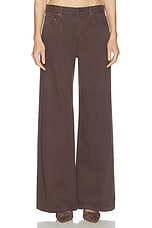 Jadyn Low Slung Palazzo Jeans - thumbnail 4