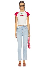 Bri Ankle High Rise Slim Straight Jeans - thumbnail 8