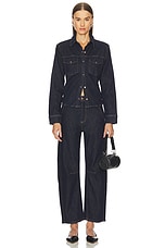 Thea Shrunken Denim Shacket - thumbnail 7