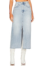 Product image of PISTOLA Alice High Rise Midi Skirt. Click to view full details