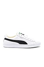 puma basket classic white sneakers