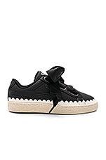 puma basket platform scallop