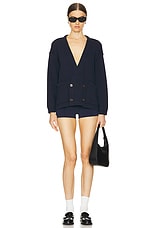 Double Breasted Knit Cardigan - thumbnail 7