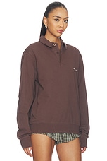 Monogram Washed Rugby Sweater - thumbnail 6