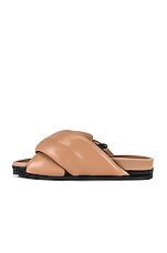 R0AM Foldy Puffy Slide in Nude | REVOLVE