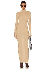 Product image of REMAIN Sheer Knit Maxi Dress. Click to view full details