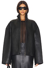 Bonded Leather Jacket
