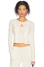 Pointelle Cardigan