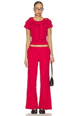 Pointelle Crop Pant - thumbnail 7