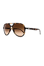 Ray-Ban Aviator in Havana & Brown Gradient | REVOLVE