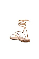 RAYE Tied up Sandal in Cognac | REVOLVE