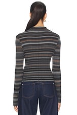 Ribbed Polo Cardi - thumbnail 6