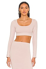 Product image of RE ONA Square Neck Crop Top. Click to view full details