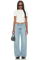 Featherweight Phoebe Drawstring Wide Jeans - thumbnail 8