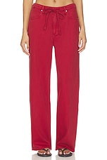 Featherweight Phoebe Drawstring Wide Jeans - thumbnail 4