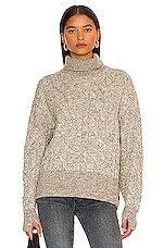 Product image of Rag & Bone Nora Cable Turtleneck Sweater. Click to view full details