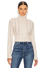 Product image of Rag & Bone Elizabeth Cable Turtleneck. Click to view full details
