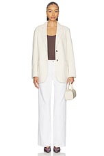 Zoe Wool Blazer - thumbnail 8