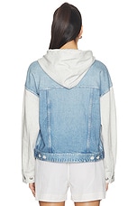 rb Miramar Terry Combo Hooded Trucker - thumbnail 6